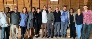 Board members with staff in Hershey, PA.