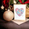Heart Greeting Card: Student Artwork on Handmade Paper from Haiti - Image 8