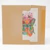 Butterfly Greeting Card: Student Artwork on Handmade Paper from Haiti - Image 3